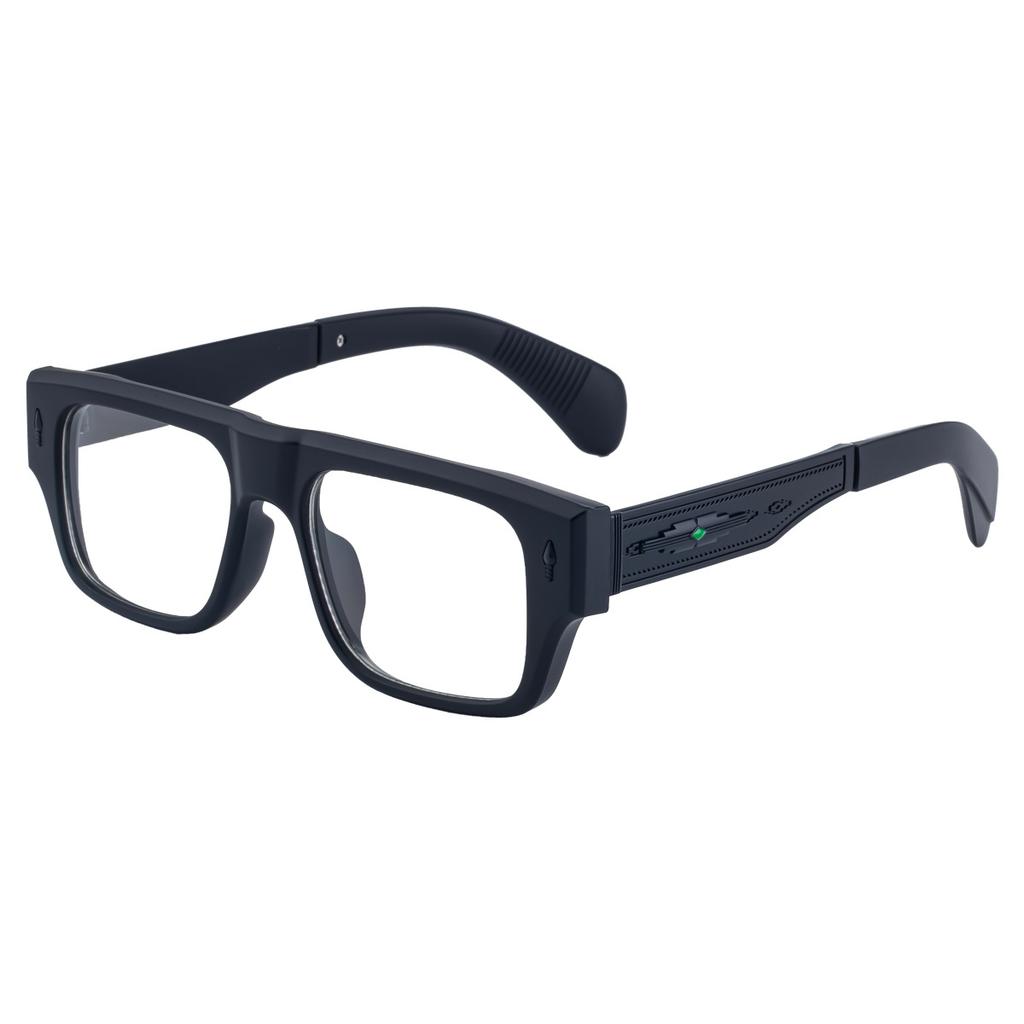 Fashion Oversized Square Reading Glasses Men Blue Light Blocking  Metal Frameglasses Trendy Optical Presbyopia Eyeglasses0To+6.0