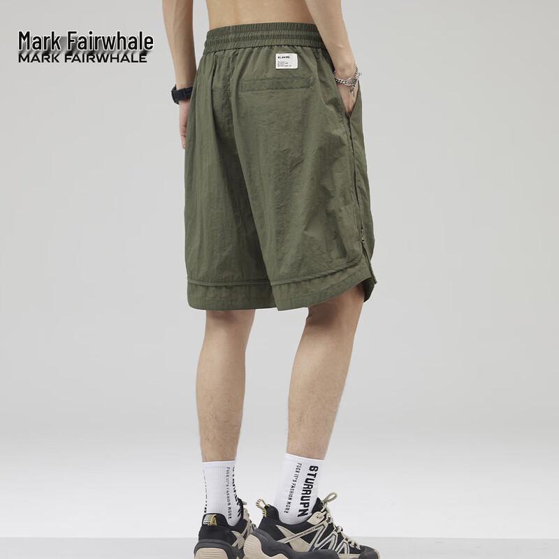 Mark Hua Fei Men's Casual Knee-Length Shorts