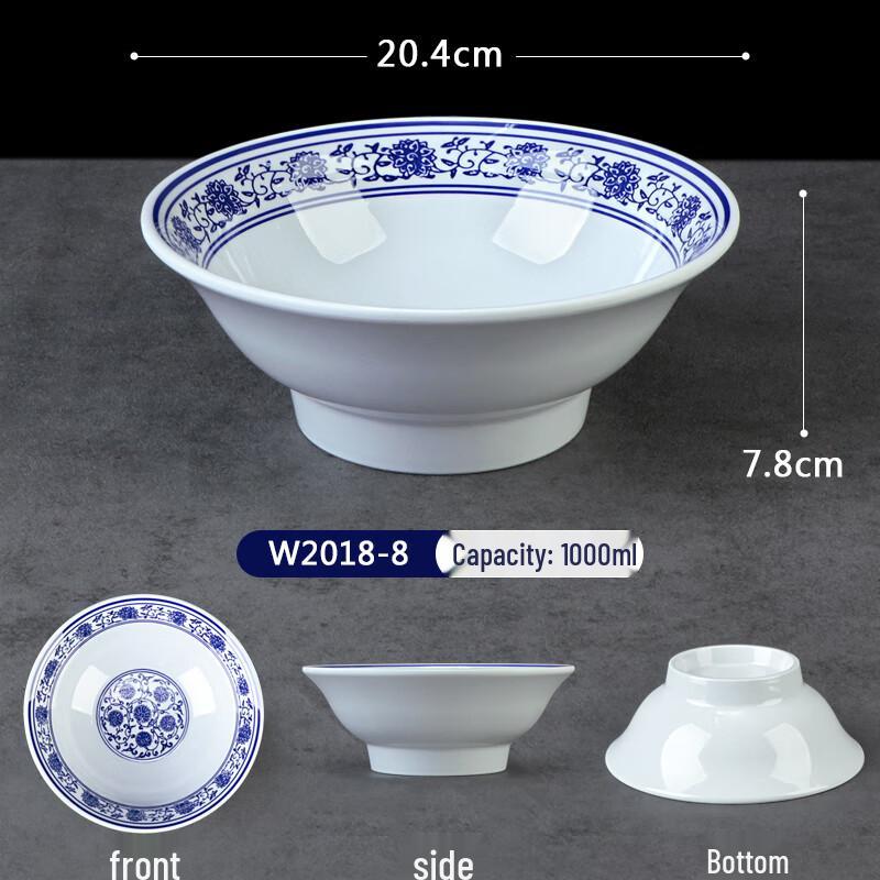 Прочная меламиновая миска для китайской лапши