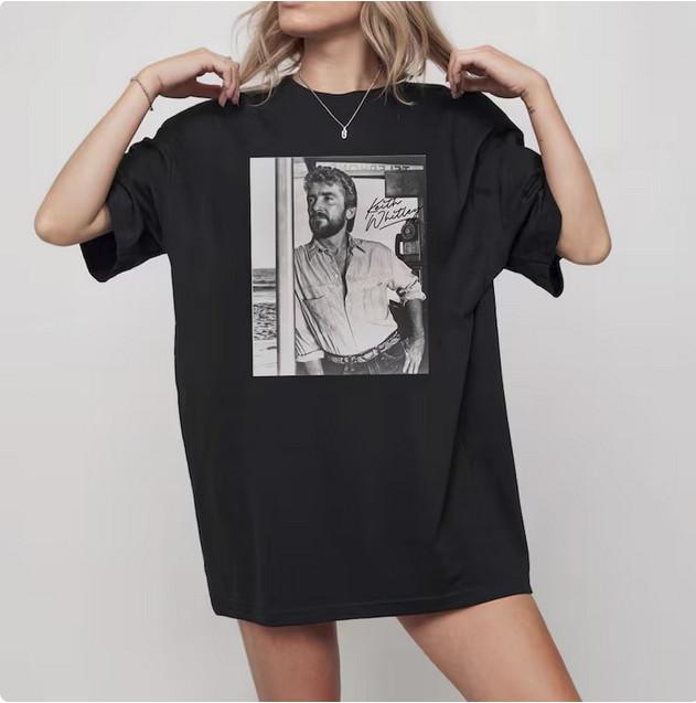 

Keith Whitley T-Shirt – Vintage Country Music Fan Tee Unisex T-Shirt XXXXL