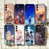 Anime Beyond the Boundary Phone Case For Samsung Galaxy A73,A72,A71,A70,A53,A52,A51,Others Soft Black Cover