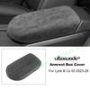 ABS Suede Center Console Armrest Box Protective Cover Trim For Lynk & Co 03 2023-2026 Car Interior Accessories