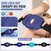 Reusable Knee Ice Pack Wrap with Adjustable Strap for Cold and Hot – Compress for Soothing Discomfort