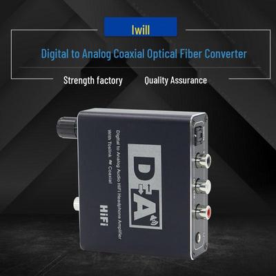 5.1-Kanal Digital-zu-Analog-Wandler mit einstellbarer Soundkarte, Optischer/Koaxialer Dual-Modus