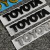 Trunk Rear Letter Badge Emblem for Toyota Replacement RAV4 Corolla Camry Prado REIZ CHR 86  Avalon Highlander Verso Tacoma