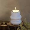 DIY Handicrafts Silicone Molds Candles Geometric 3D Cylindrical Candle Mold Home Decoration Silicone Mold Candle Making Supplies