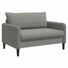 XXL Armchair Dark Gray Velvet