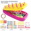 Kids Handmade Bracelet Making Kit, DIY Crafts for Girls, Colorful Friendship Bracelet Set, Educational Toy Gift