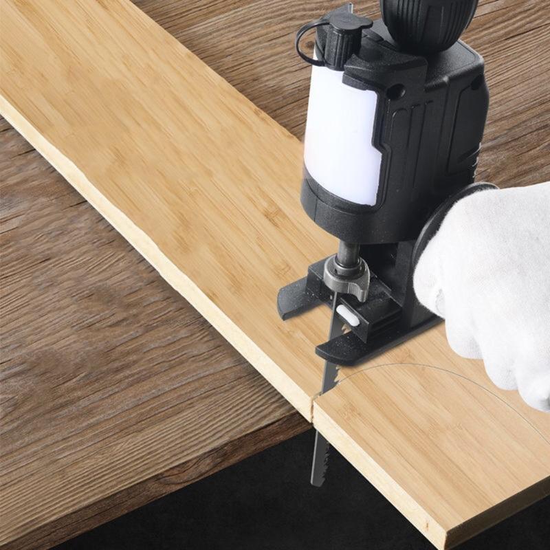 Household Modified Conversion for Head Repair Tool Electric Saber Saw Reciprocating Saw Blue Woodworking Cutting
