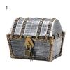 Treasure Box Toy High Simulation Light Weight Plastic Fashion Transparent Pirate Kit for Gift