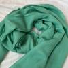 Used Tagged Faliero Sarti Elex Cashmere Blend Large Stole Green