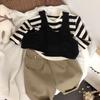 Loose Boy Girl Clothes 6M-3Y Baby Long Sleeve Soft Korean Style Kids Shirt  Toddler