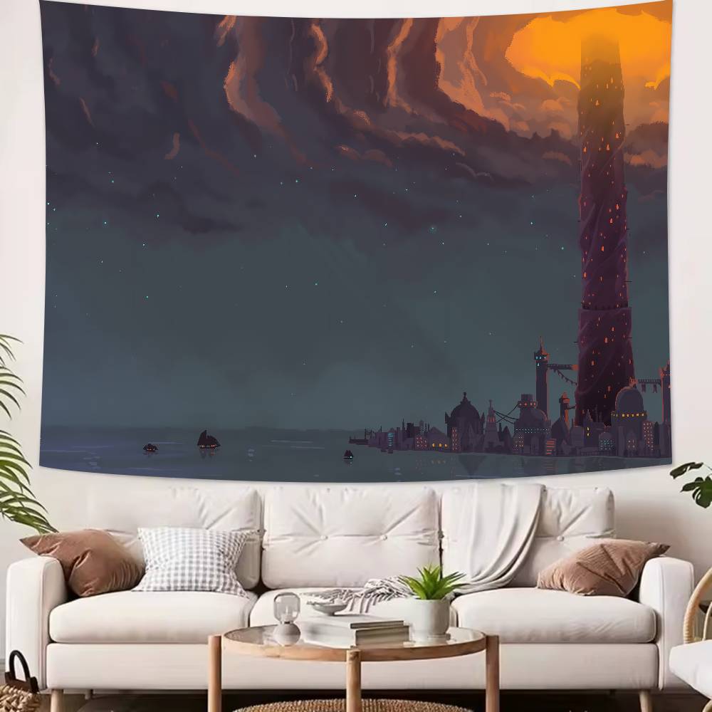 Popular New Video Gaming Cool Slay the Spire 2 Tapestry Decoration Bedroom Dormitory Background Cloth Holiday Home Club Tapestry