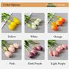 Artificial Tulip Bouquet Artificial Silicone Fake Flower Household Decoration Wedding Venue Decoration Mothers Day Present Artificial Flower