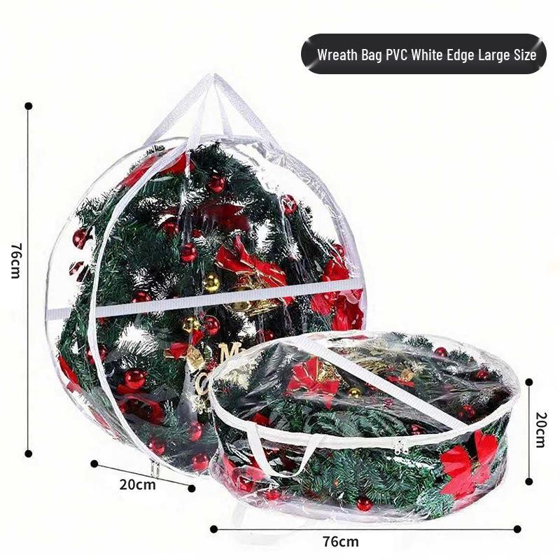 Large Capacity Waterproof & Transparent Storage Bag for Quilts & Clothing