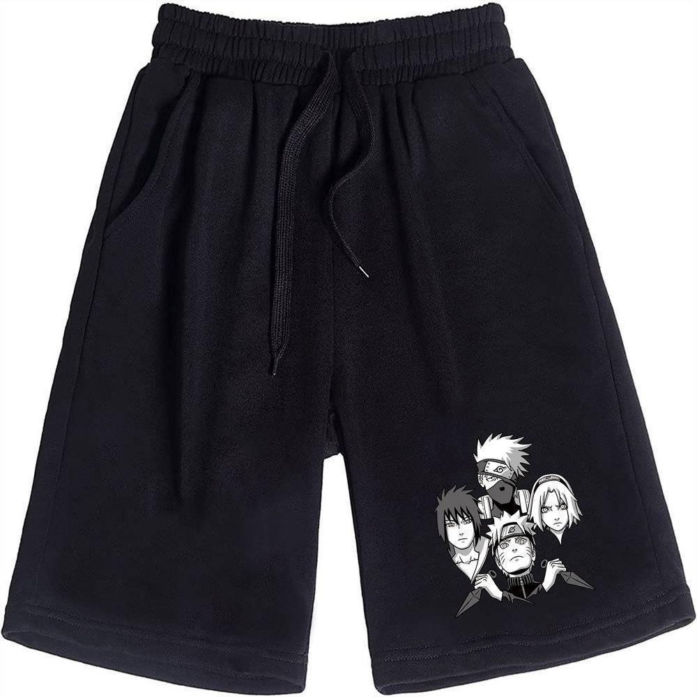 Summer Casual Shorts, Men's and Women's Loose Micro-elastic Printed Sports Five-point Pants