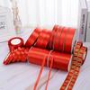 22Meters/roll 6mm 10mm 12mm 15mm 20mm 25mm 40mm 50mm Red Silk Satin Ribbons DIY Wedding Birthday Party Decorative Satin Ribbons