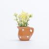 Funny Mini Plant Magnets Mini Ceramic Vase Fridge Magnets Tiny 3D Plant Vase for Home Kitchen Office School Locker Whiteboard