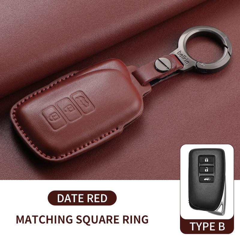 Auto Key Fob Case Housing Fit For Lexus Nx Gs Rx Is Es Gx Lx Rc Es300H Es200 Rx350 Rx300 Rx350H Nx260 Intelligent Key Fob Cover Key Ring Auto
