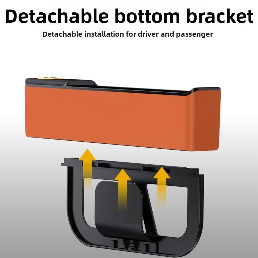 Multi-Functional Car Seat Gap Storage Box Fast-Charging Seat Gap Filler  Car Interior
