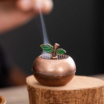 New Chinese Design Incense Stick Burner Censer Incense Creative Fruit Shape Incense Burner Home Aromatherapy Stove Decoration