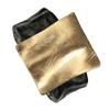 Bracciale Quadrato Metallico Leggero con Finitura Spazzolata Geometrica Bracciale in Lega Fatto a Mano Gioielli da Donna per Donne Urbane