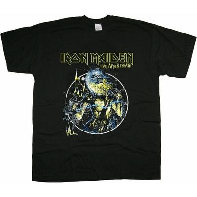 Iron Maiden Unisex Adult Live After Death T-Shirt