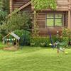 Kids' Swing Set with 2 Swing Seats, for 3-8 Years, Steel, 2.7 x 1.6 x 1.8 m