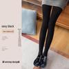 Bare Legs Anti-Hook Nude Stockings for Women - Sheer Flesh-Colored Plus Velvet Pantyhose for Spring, Autumn, and Winter Seasons.