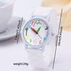 Children's Silicone Tape Watch Pencil Shaped Pointer Simple Children's Quartz Watch