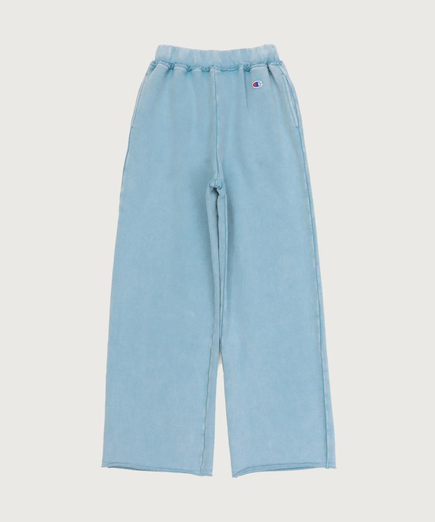 Champion Women'S Vintage Washed Brushed Sweatpants Wash Blue
