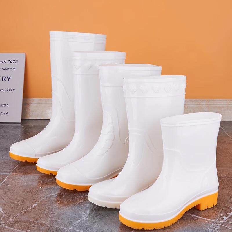 Fleece-Lined Anti-Slip Safety Rain Boots