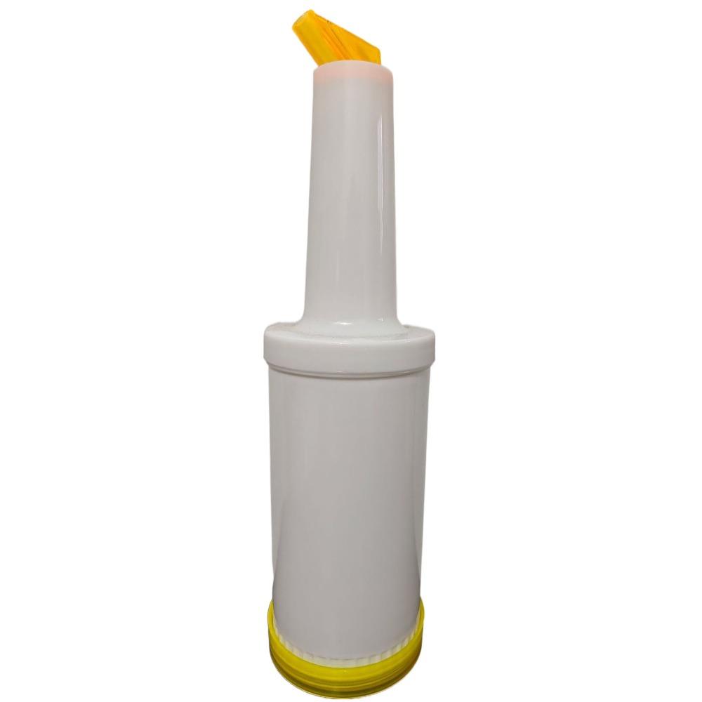 

Refillable Juice Bottle Reusable Liquid Condiments Dispenser Bar Accessory Sauces Bottle Hotels 0.5L