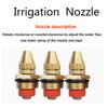 1/2 inch full copper fine water gardening lawn atomization sprayer irrigation tools nozzle