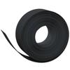 VidaXL Bordures de jardin 4 pcs noir 10 m 20 cm polyéthylène 3155458