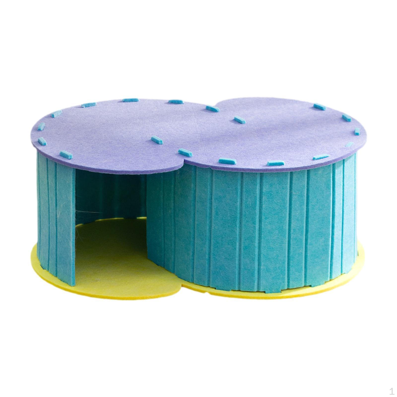 Cat Tunnel Toy Lightweight Scratching Lounger Foldable Bed Stylish Kitten Nest Play Mat Sleeping Pad