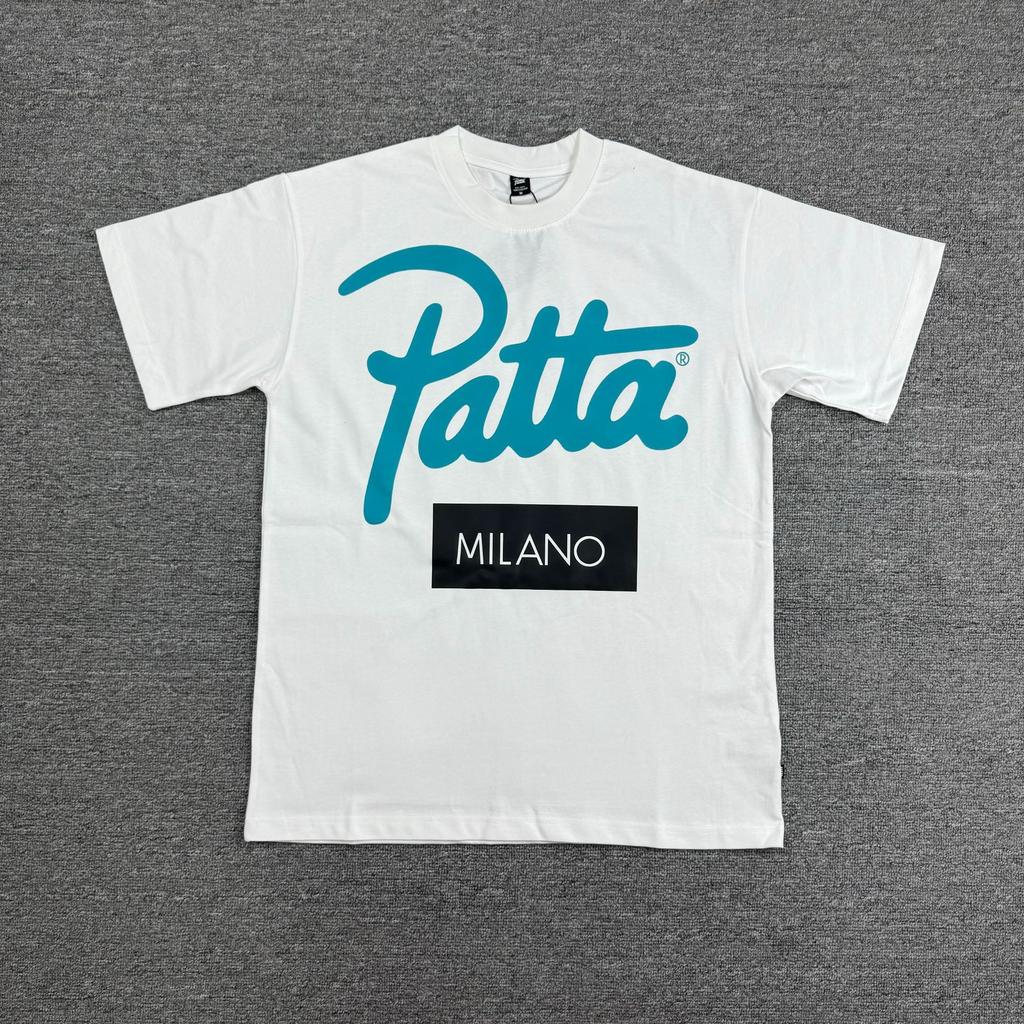 Cross-border trendy brand PATTA European and American street creative fun printing men's and women's casual loose short-sleeved collection T-shirt 