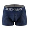 JOCKMAIL Men's Push-Up Boxer Briefs with Padded Mesh for Enhanced Fit