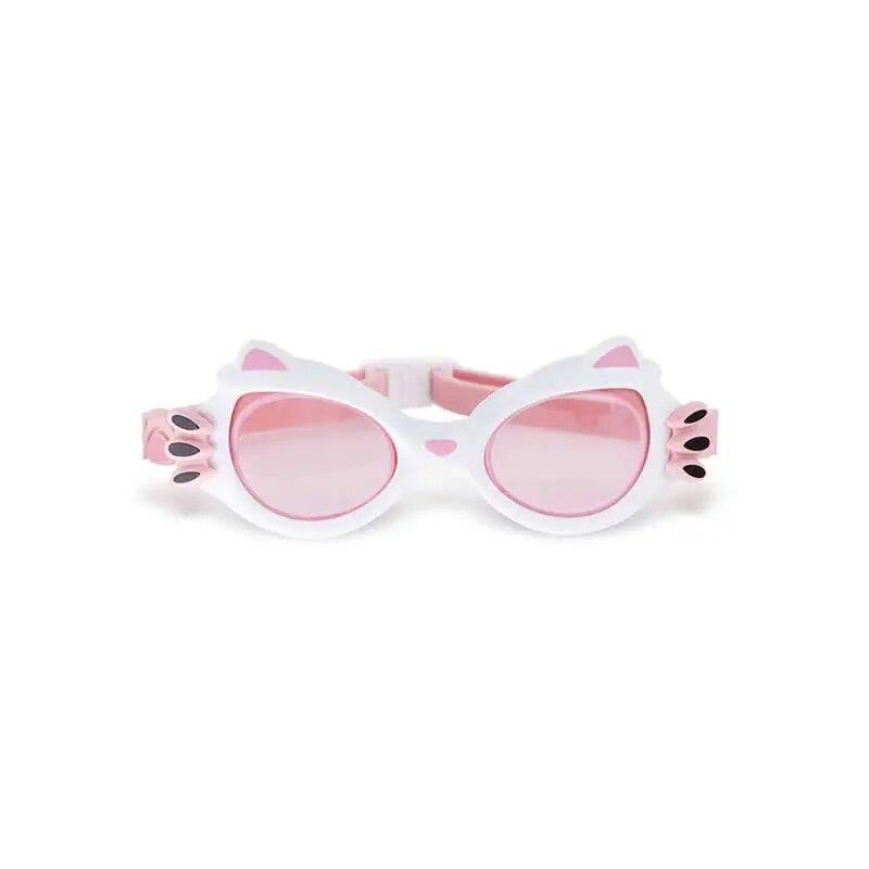 Buy Cute Cat Shaped Children's Swimming Goggles Soft TPE Leak