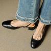 Retro Leather Sandals For Women, Single Shoes