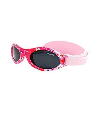 Kiddus Bébé Enfants Lunettes de soleil polarisées pour Âges 6 Mois à 2 Ans Garçons et UV UV400 Premium Nez Doux Parfait pour et Activités de Plein Air Vieux, Filles,