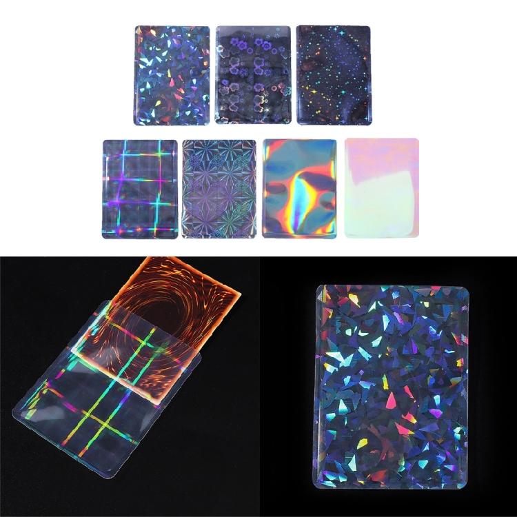 100Pcs Trading Card Holders Clear Protective Sleeves Tarot Card Protector Sleeve