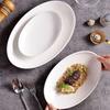 White Ceramic Ingot Deep Plate