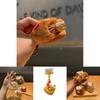 Treehouse Squirrel Keychain With Plush Texture And Interactive Toy For Teen Gift