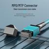 MPO-LC 8-Core OM4 Fiber Optic Patch Cable
