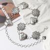 Bohemian Style Turquoise Decorated Women'S Waist Chain Body Chain Jewelry  Accessory