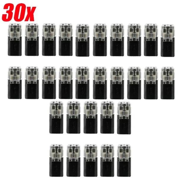10-50Pcs 2 Pin Way Universal Plug Waterproof Electrical Connector Car Wire Cable Electrical Connector Strip Terminal Connection