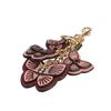 Coach Key Fob Butterfly Cluster Keychain 1674 IMPWO Multi IM/Boysenberry [Used]