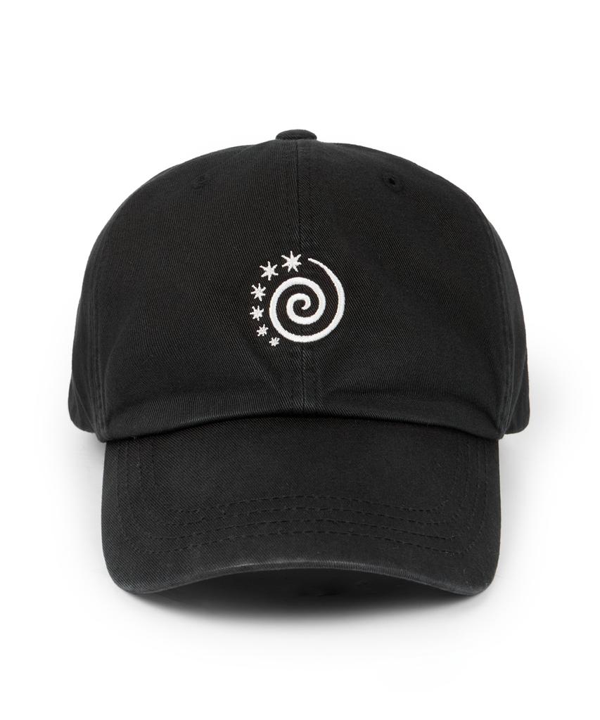 Pideupaipeo Spiral Logo Cap Black