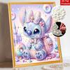 Disney Stitch Pearl Painting Handmade Pearl Kit Home Decoration Painting